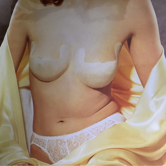 9 pairs-Invisible Bra self-adhesive microporous disposable, color nude, sz: C - Picture 3 of 12